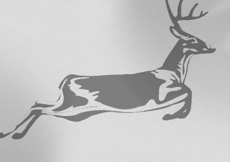 Jumping deer logo