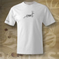 Jumping deer t-shirt